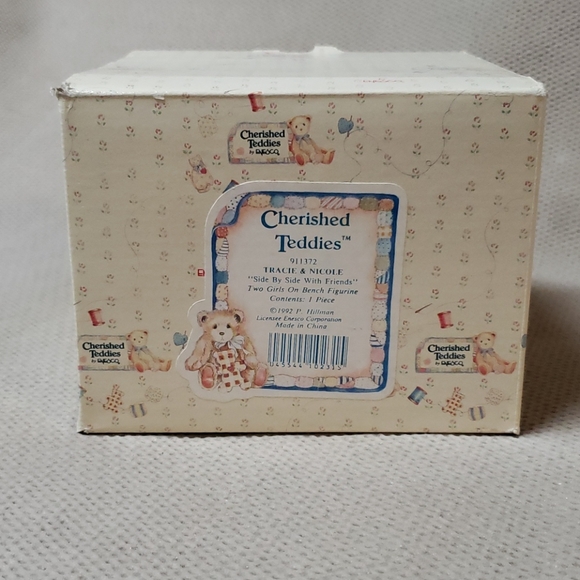 Cherished Teddies, Tracy and Nicole with box - Picture 6 of 7